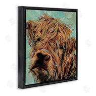 Wani Pasion | Highland Cattle on Green