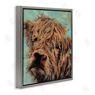 Wani Pasion | Highland Cattle on Green