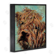Wani Pasion | Highland Cattle on Green