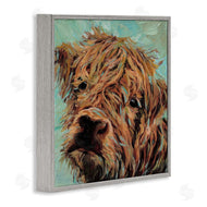 Wani Pasion | Highland Cattle on Green