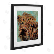 Wani Pasion | Highland Cattle on Green