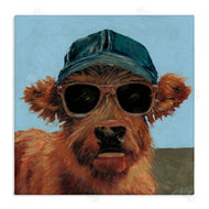 Wani Pasion | Cow in Baseball Cap
