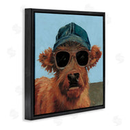 Wani Pasion | Cow in Baseball Cap