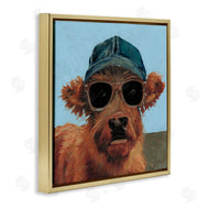Wani Pasion | Cow in Baseball Cap