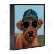 Wani Pasion | Cow in Baseball Cap