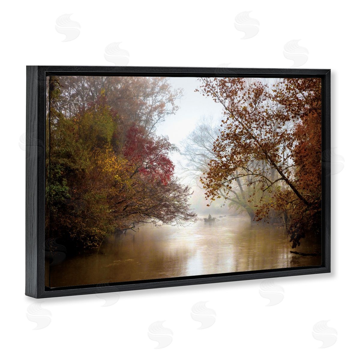 Celebrate Life Gallery In The Mist Of Autumn Canvas Wall Art Print