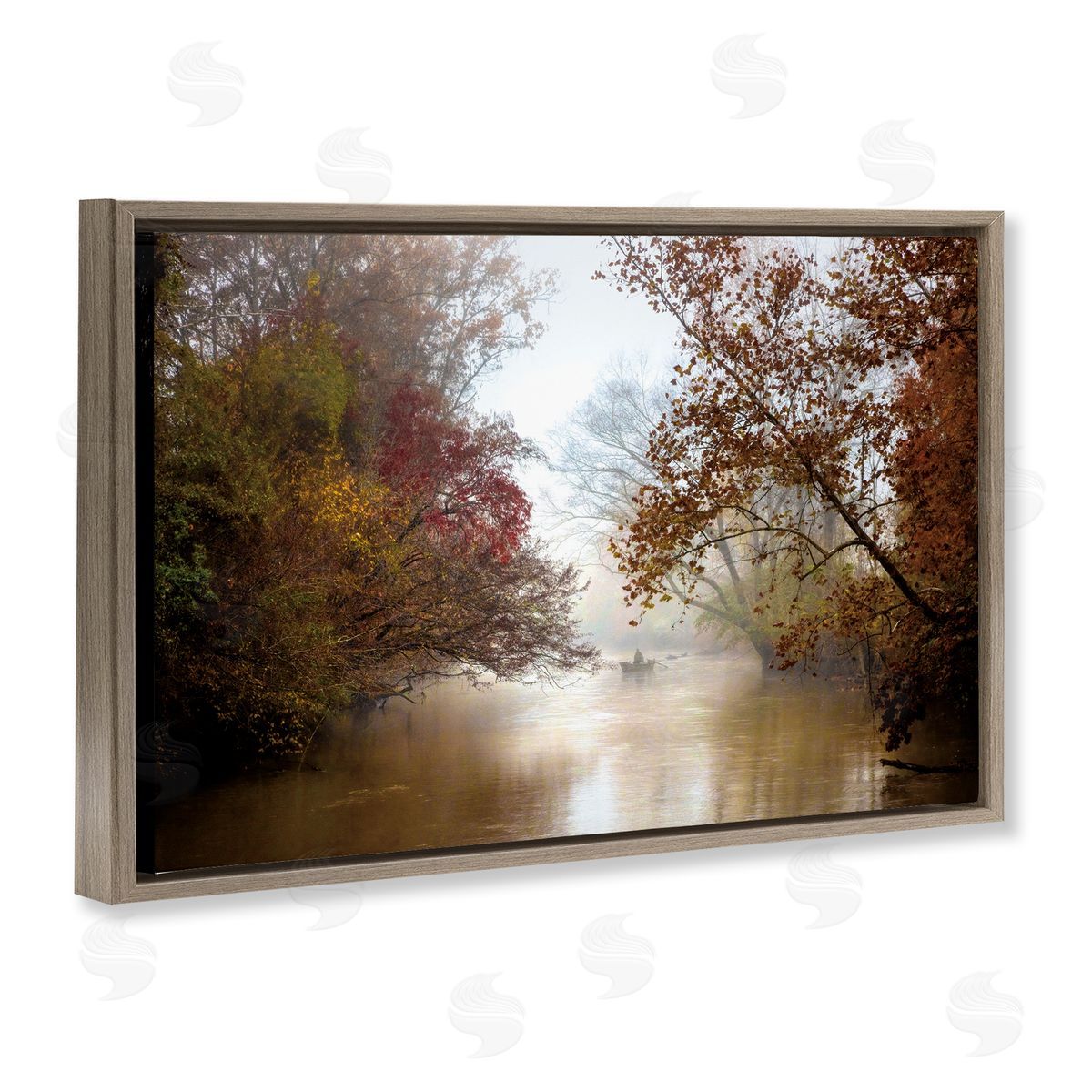 Celebrate Life Gallery In The Mist Of Autumn Canvas Wall Art Print