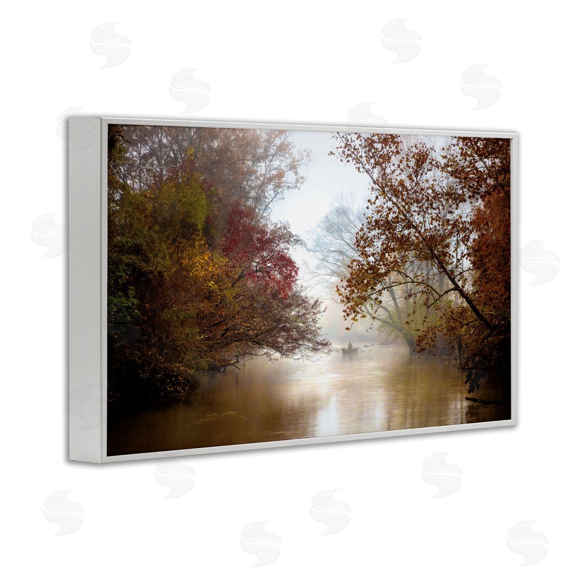 Celebrate Life Gallery In The Mist Of Autumn Canvas Wall Art Print