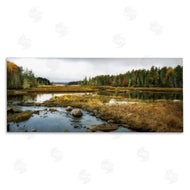 D. Burt | Low Tide River View