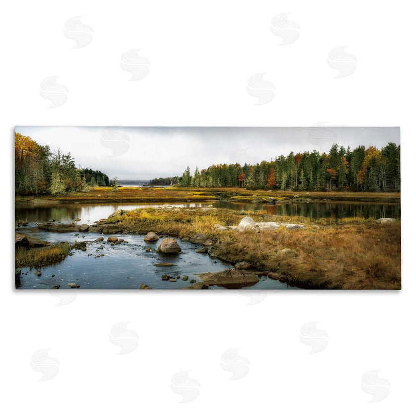 D. Burt | Low Tide River View