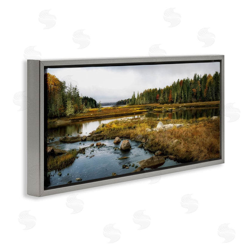 D. Burt | Low Tide River View