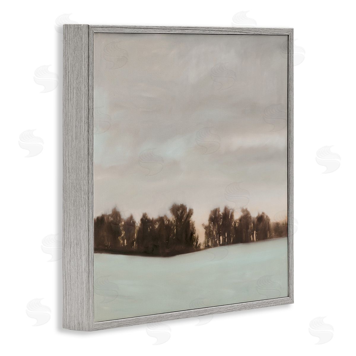Megan Lightell Sundown Snow Scene Canvas Wall Art Print