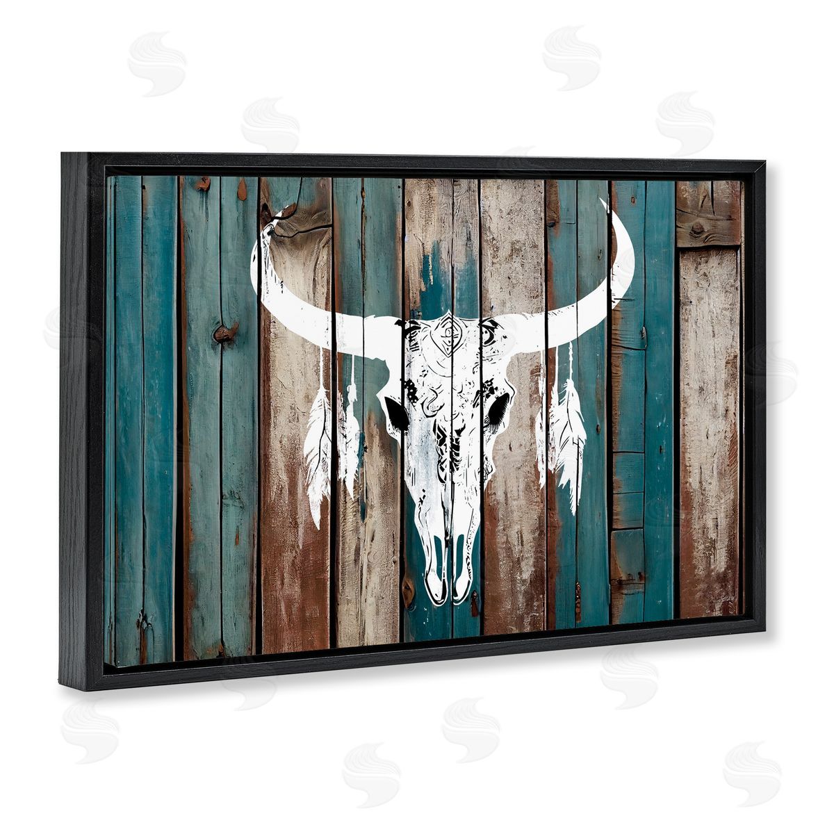 Titan Turner Rustic Weathered Guardian Canvas Wall Art Print