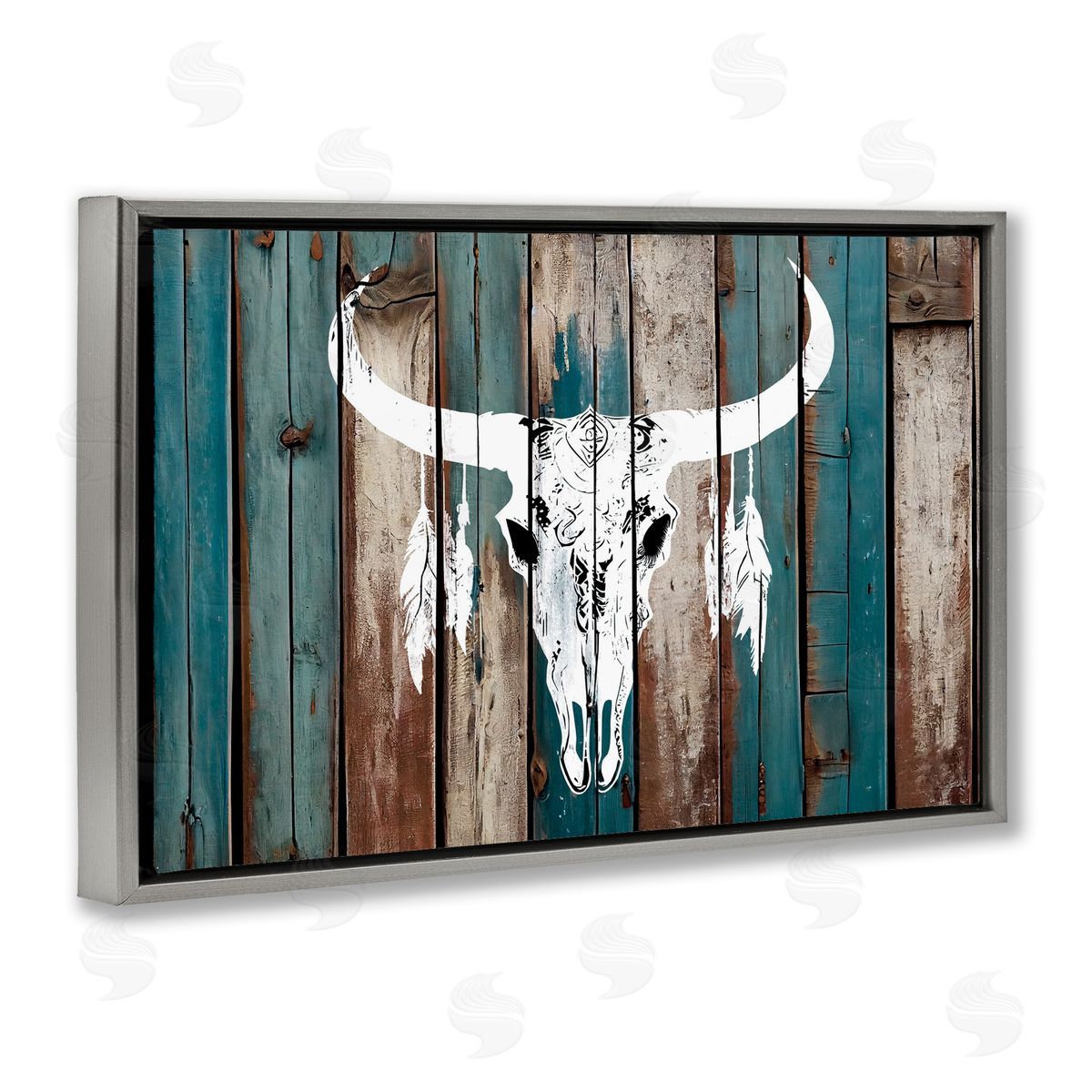 Titan Turner Rustic Weathered Guardian Canvas Wall Art Print