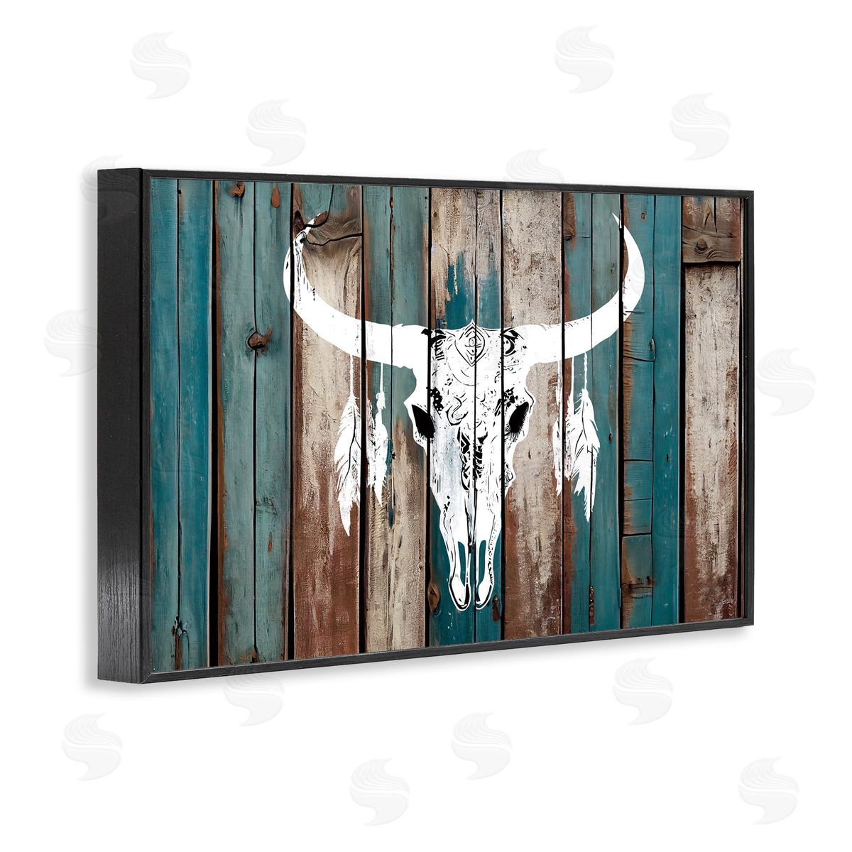 Titan Turner Rustic Weathered Guardian Canvas Wall Art Print