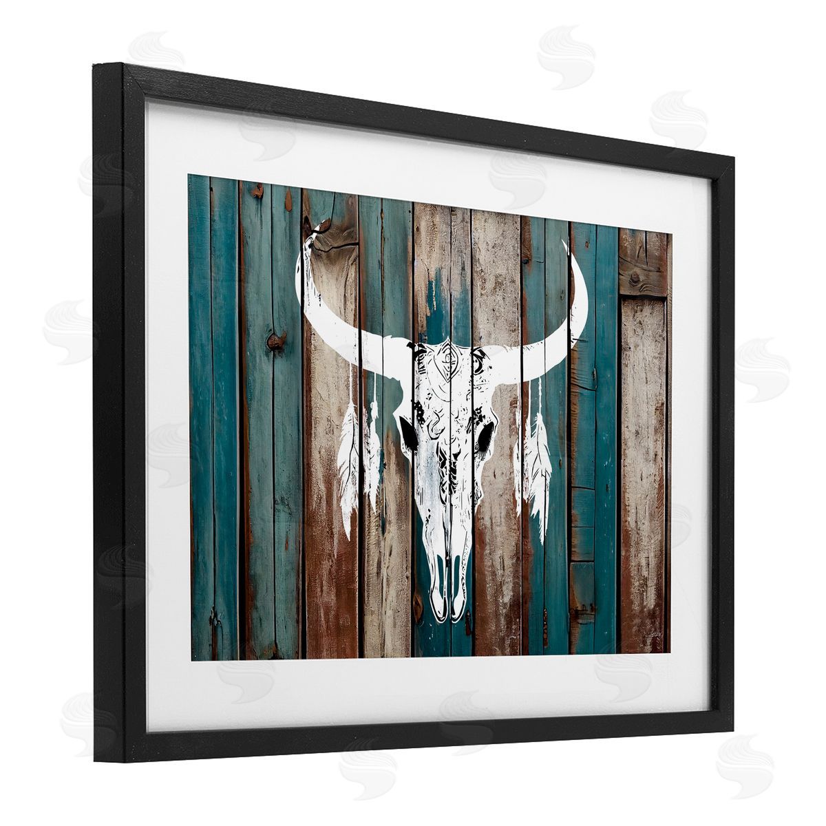 Titan Turner Rustic Weathered Guardian Canvas Wall Art Print