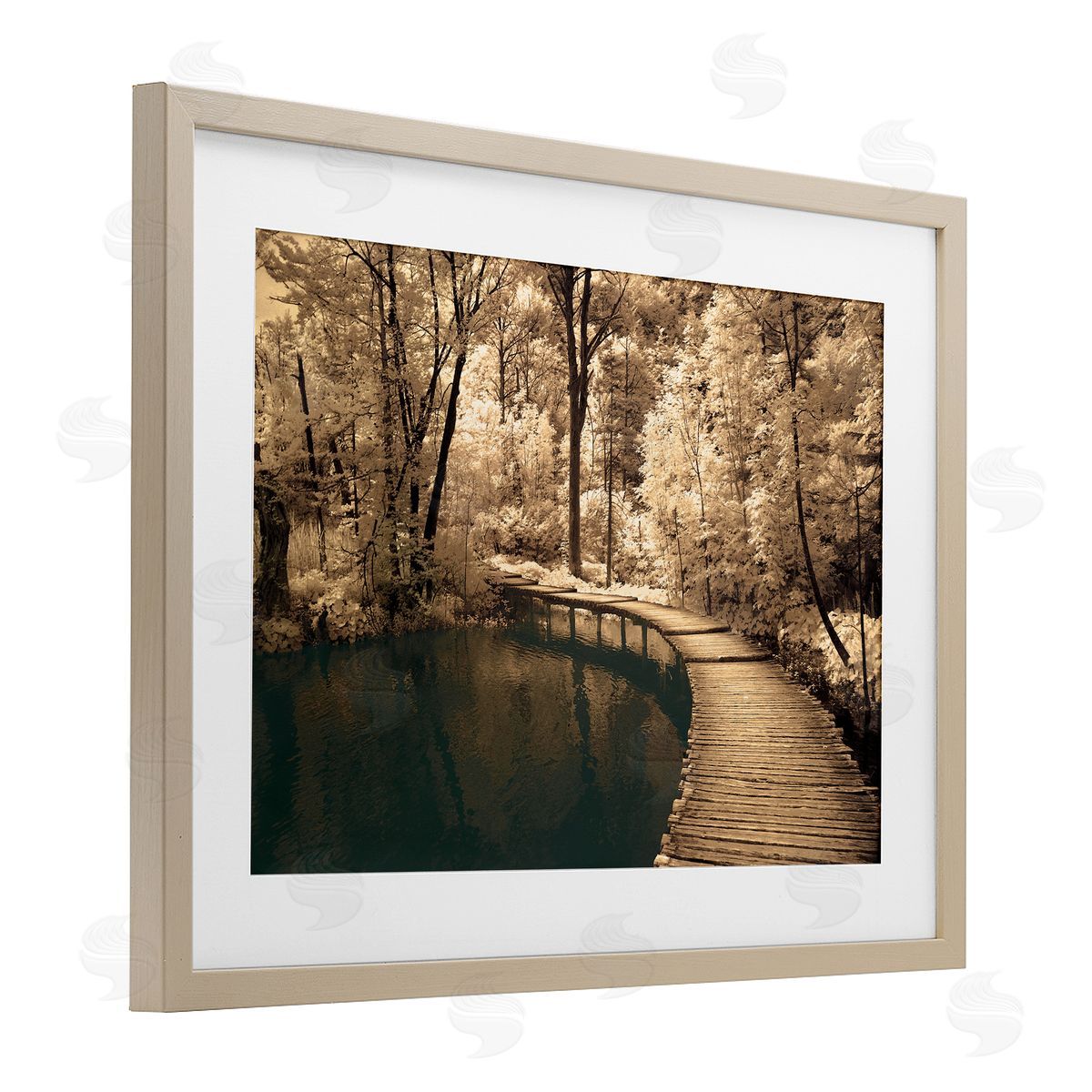 Ily Szilagyi Take My Lead Curved Bridge Canvas Wall Art Print