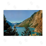 Madison Starnes Photography | Golden Peaks over River