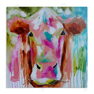 Amanda Brooks | Expressionist Vibrant Cow