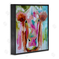 Amanda Brooks | Expressionist Vibrant Cow