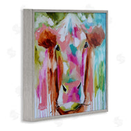 Amanda Brooks | Expressionist Vibrant Cow