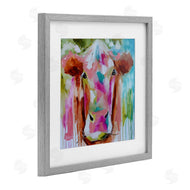 Amanda Brooks | Expressionist Vibrant Cow