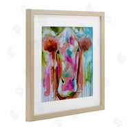 Amanda Brooks | Expressionist Vibrant Cow