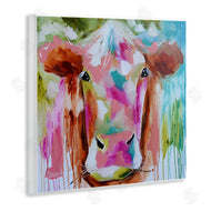 Amanda Brooks | Expressionist Vibrant Cow