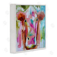 Amanda Brooks | Expressionist Vibrant Cow