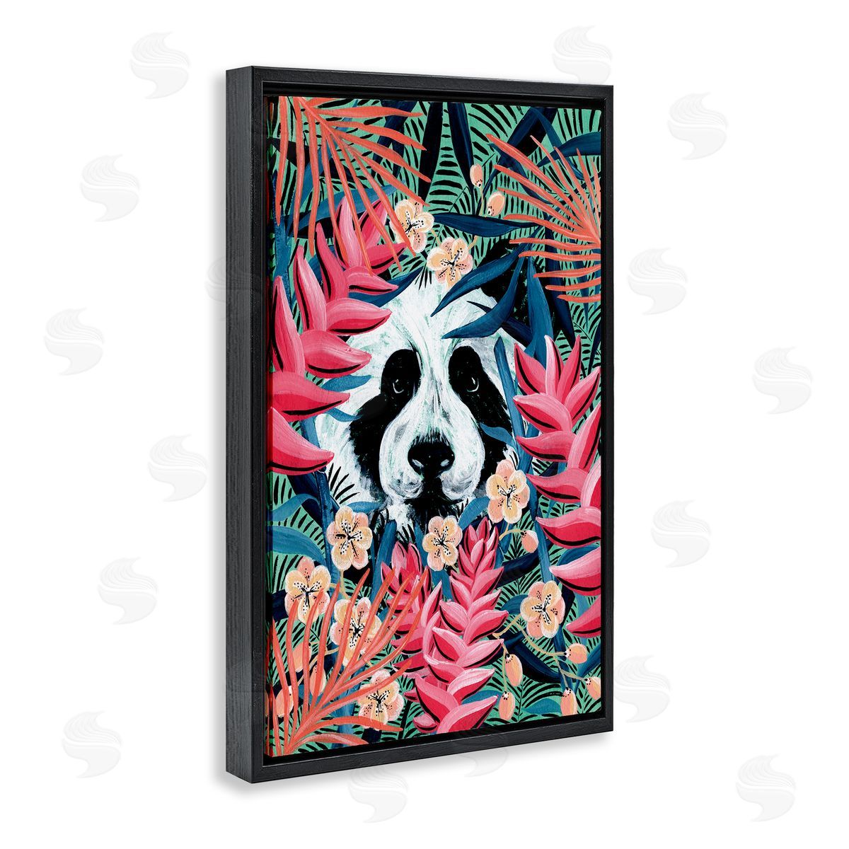 Yvette St. Amant It's A Wild Life Panda Canvas Wall Art Print