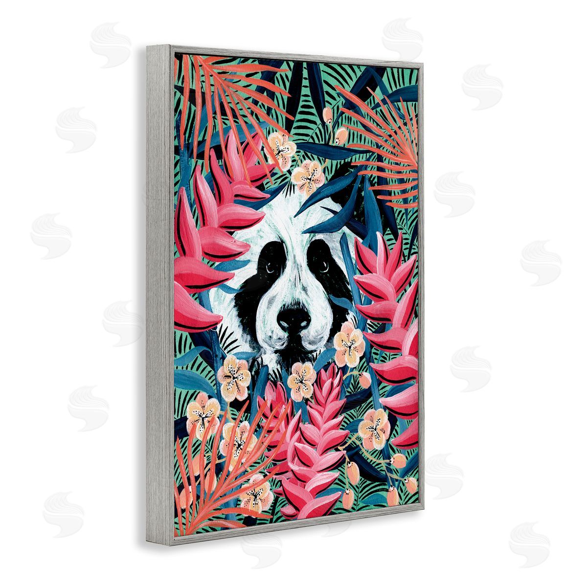 Yvette St. Amant It's A Wild Life Panda Canvas Wall Art Print