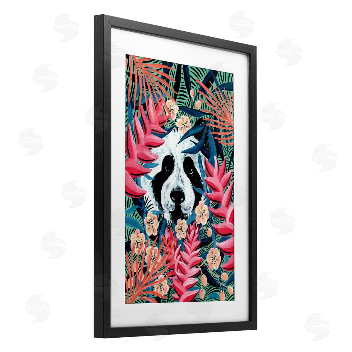 Yvette St. Amant It's A Wild Life Panda Canvas Wall Art Print