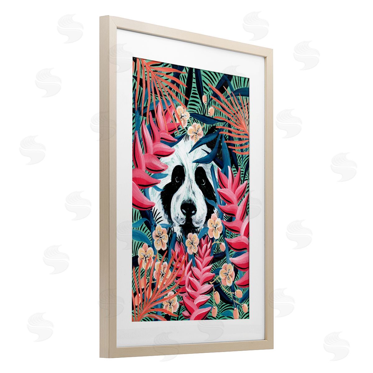 Yvette St. Amant It's A Wild Life Panda Canvas Wall Art Print