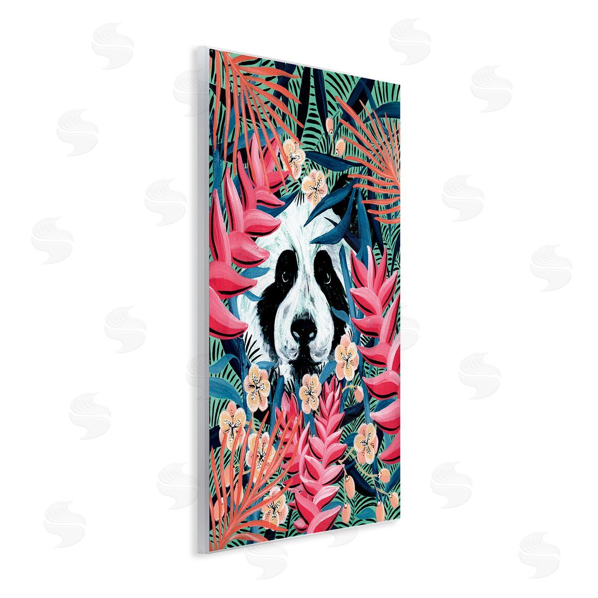 Yvette St. Amant It's A Wild Life Panda Canvas Wall Art Print