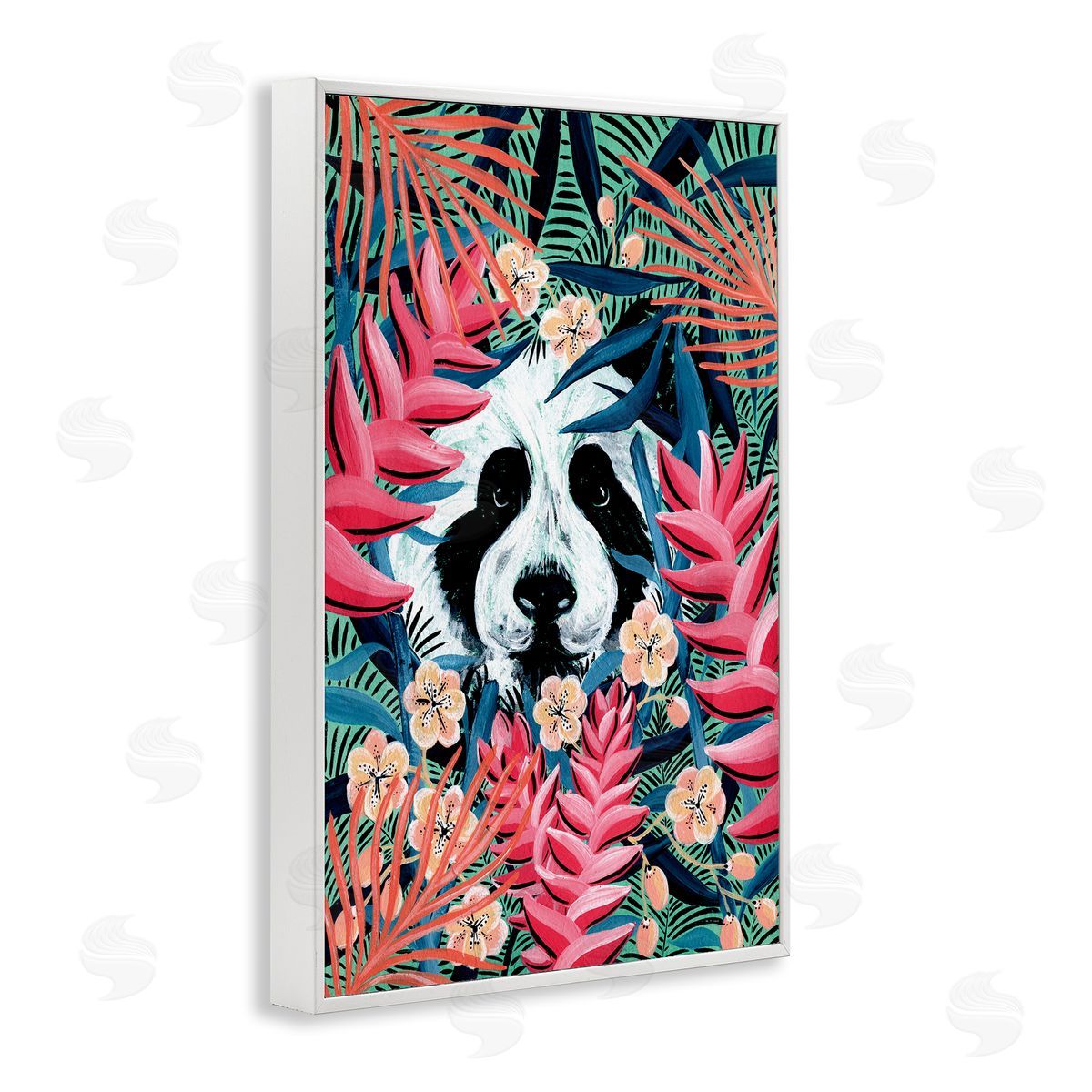 Yvette St. Amant It's A Wild Life Panda Canvas Wall Art Print