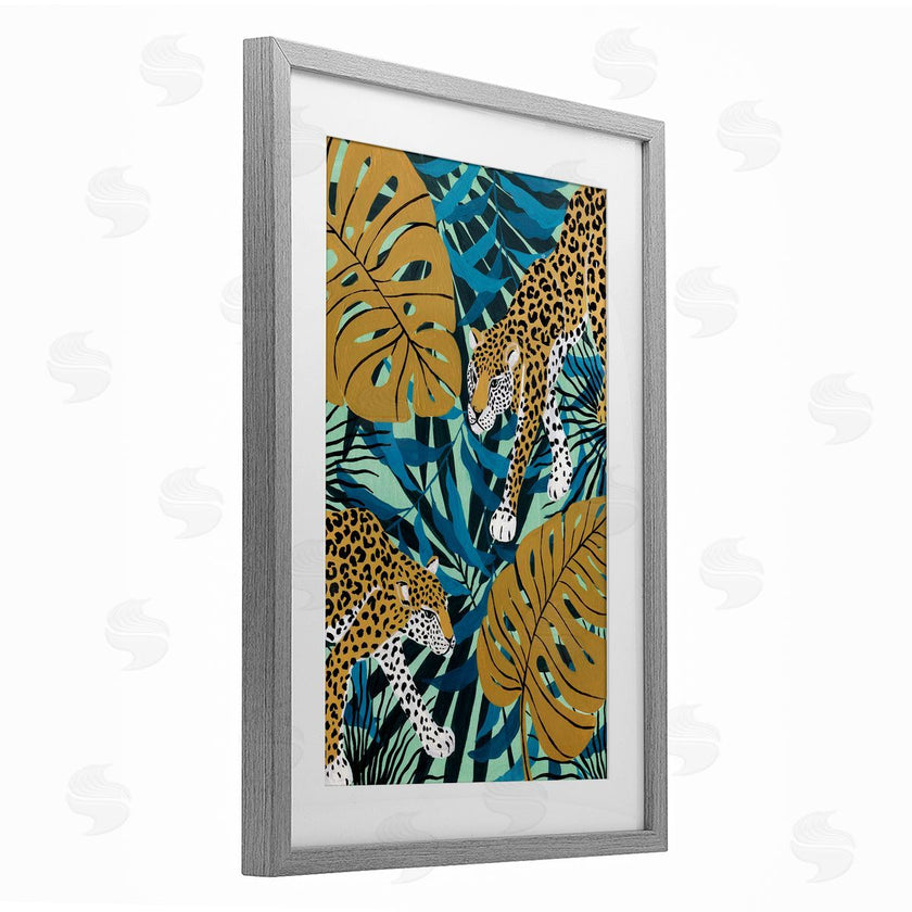 Yvette St. Amant | Stalking Cheetahs with Leaves