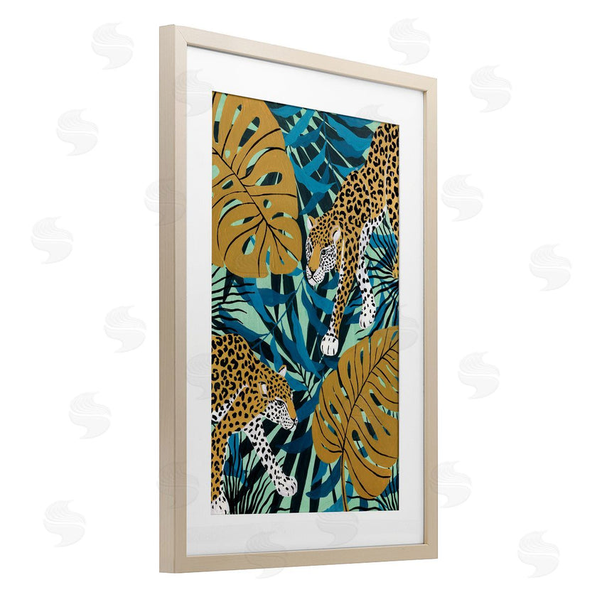 Yvette St. Amant | Stalking Cheetahs with Leaves