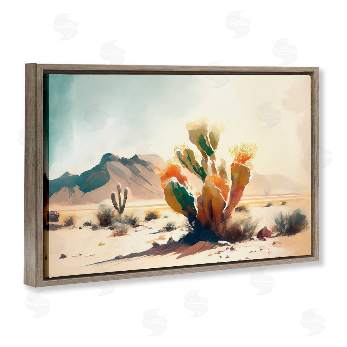 Titan Turner Desert Dream at Sunrise Canvas Wall Art Print