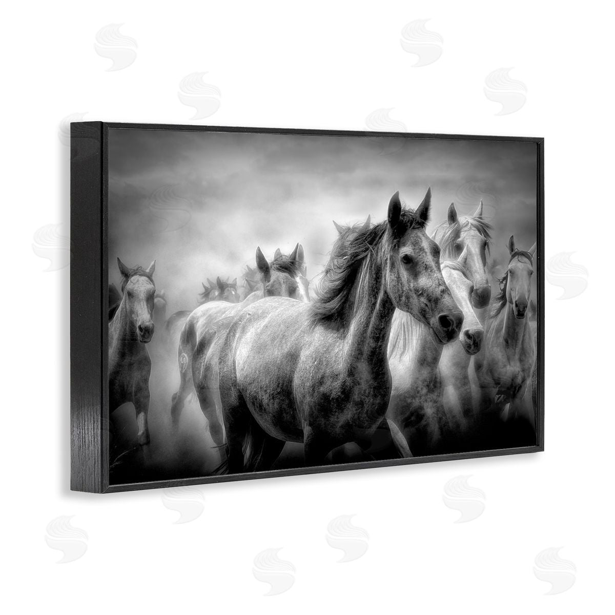 Celebrate Life Gallery Sunset Wildlife Horses Canvas Wall Art Print