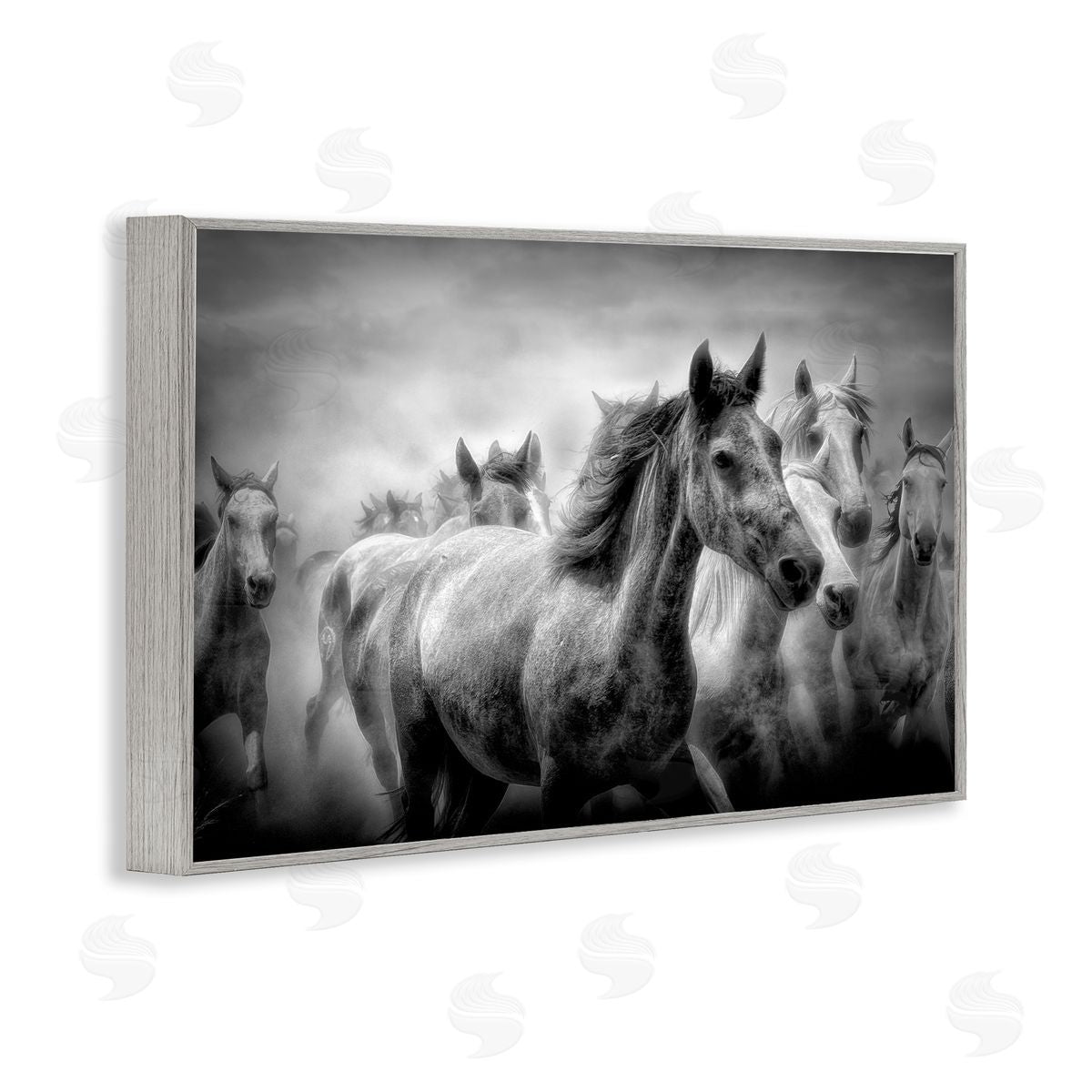 Celebrate Life Gallery Sunset Wildlife Horses Canvas Wall Art Print