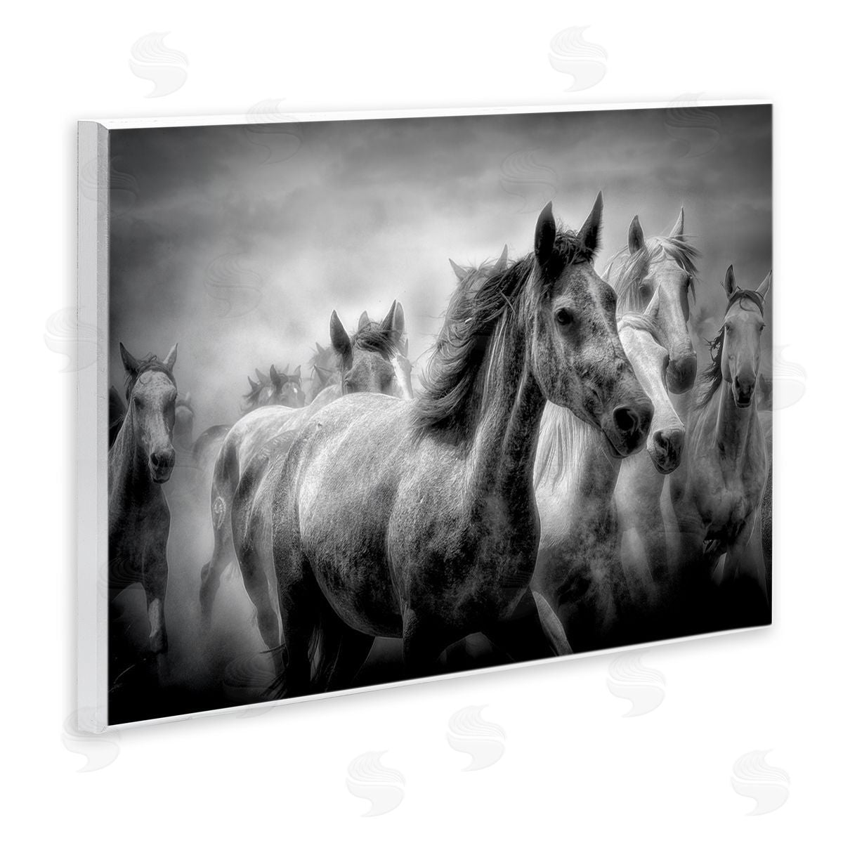 Celebrate Life Gallery Sunset Wildlife Horses Canvas Wall Art Print