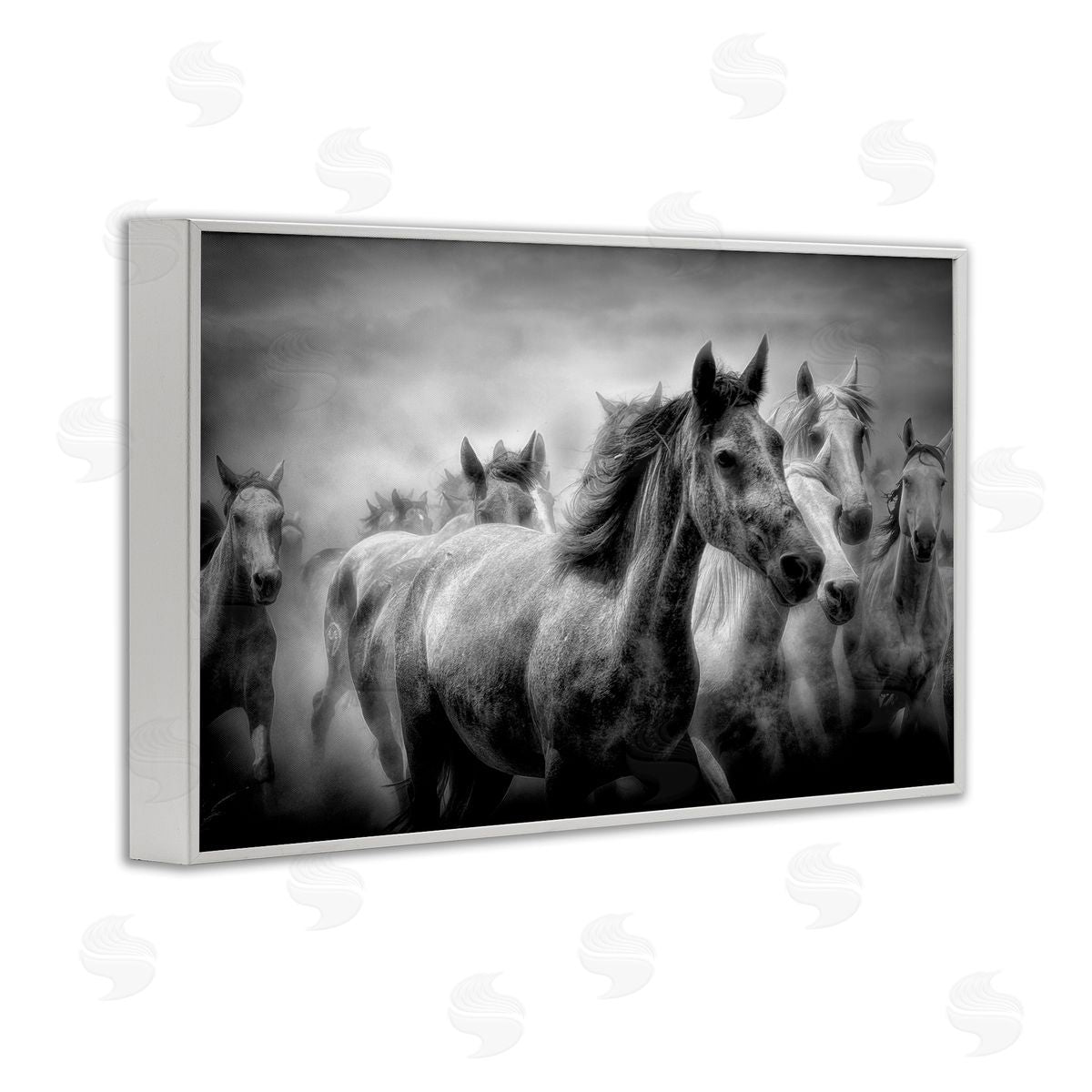 Celebrate Life Gallery Sunset Wildlife Horses Canvas Wall Art Print