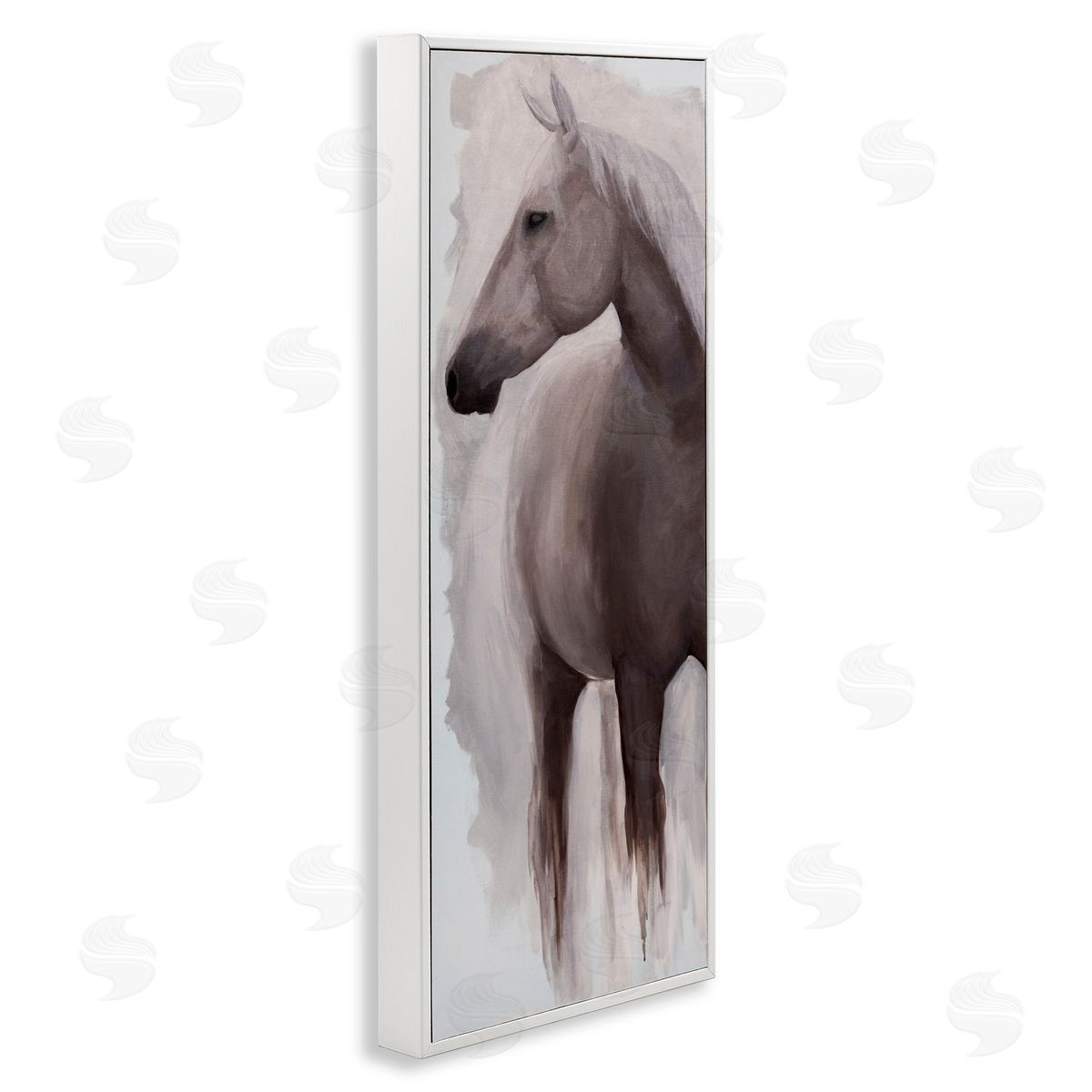 Jelena Petric Graceful Standing Horse Canvas Wall Art Print