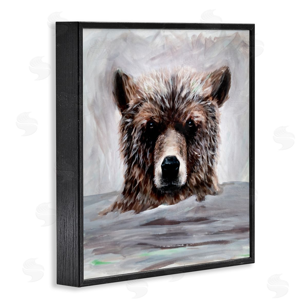 Jelena Petric Bathing Baby Bear Canvas Wall Art Print