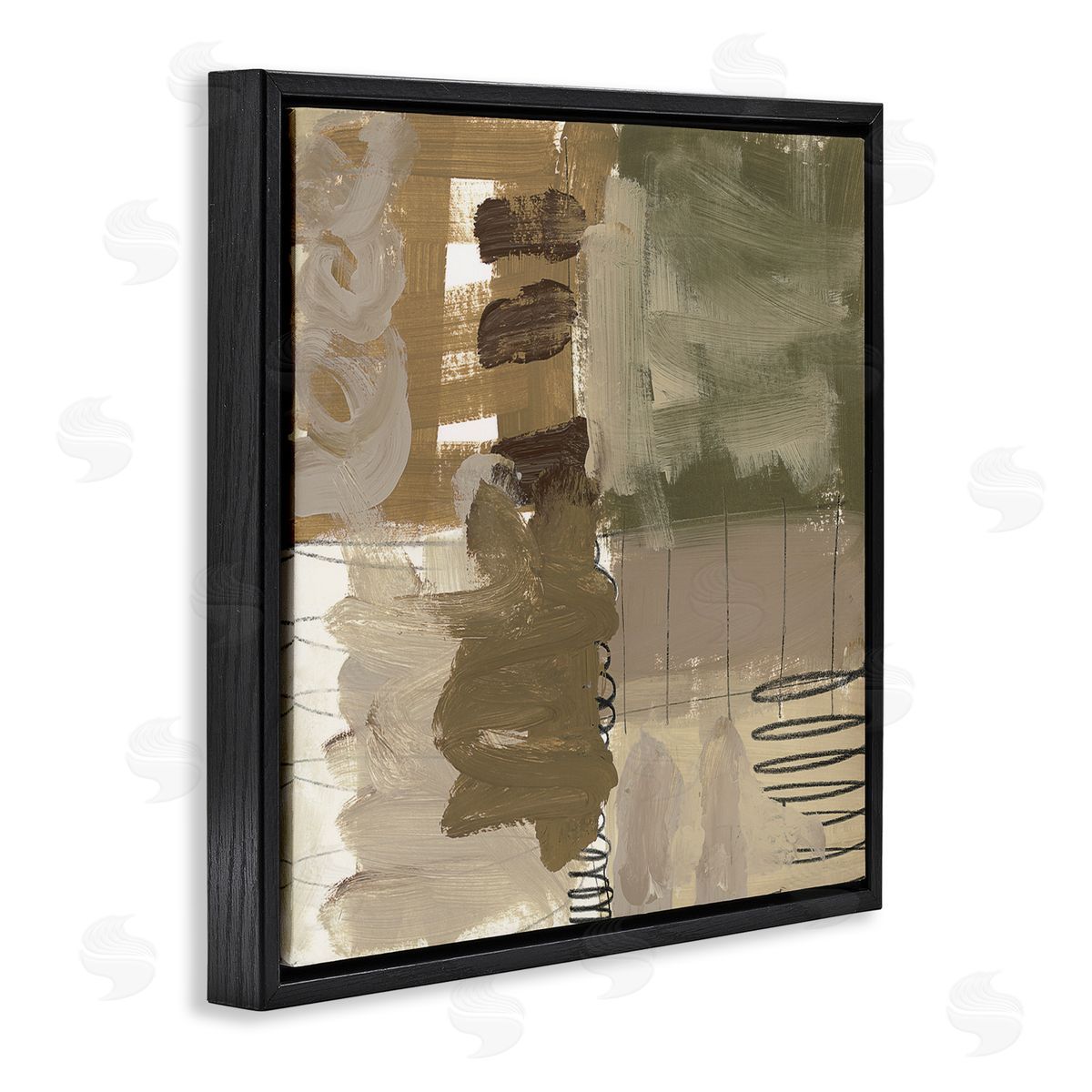 Brent Baker Holiday Express Abstraction Canvas Wall Art Print
