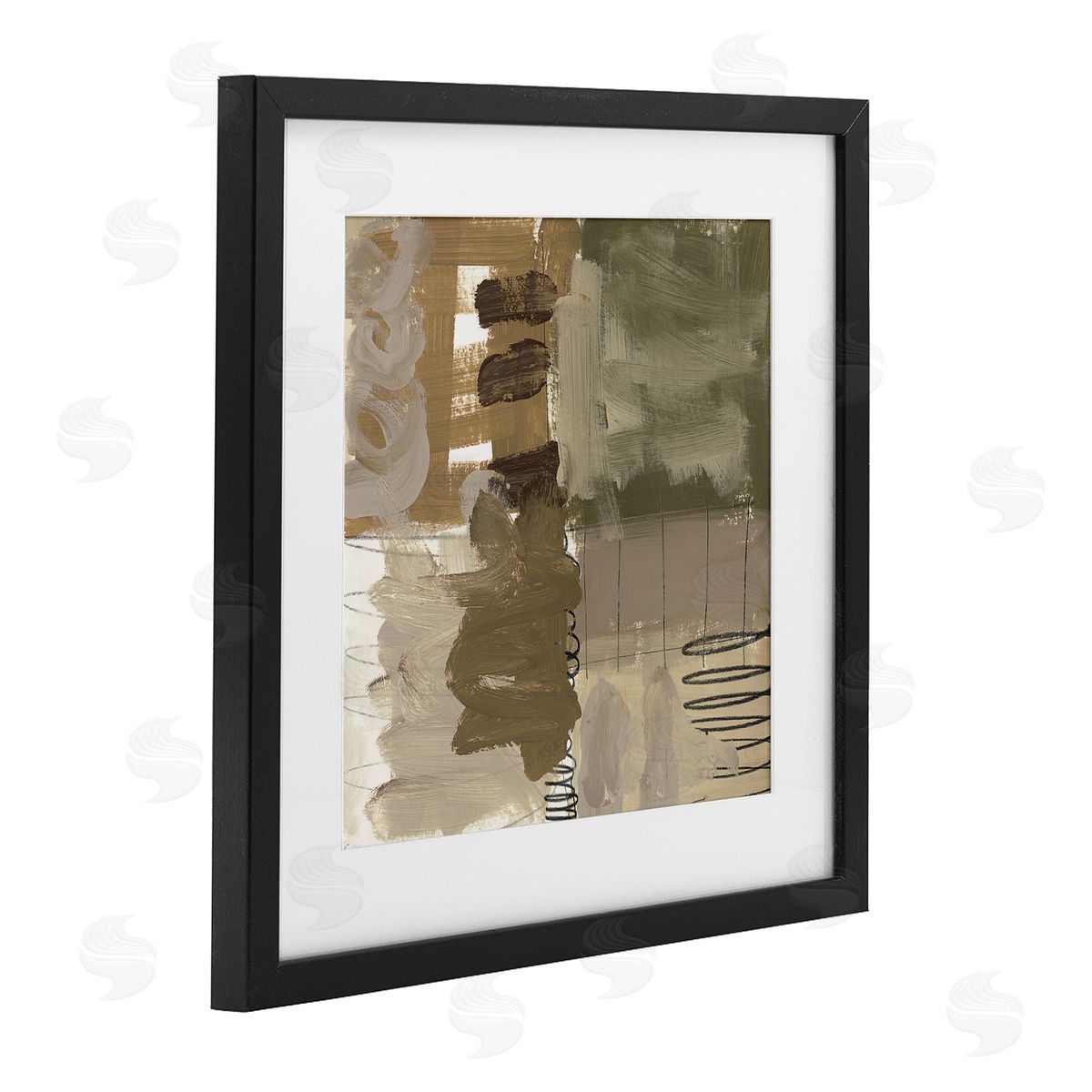 Brent Baker Holiday Express Abstraction Canvas Wall Art Print