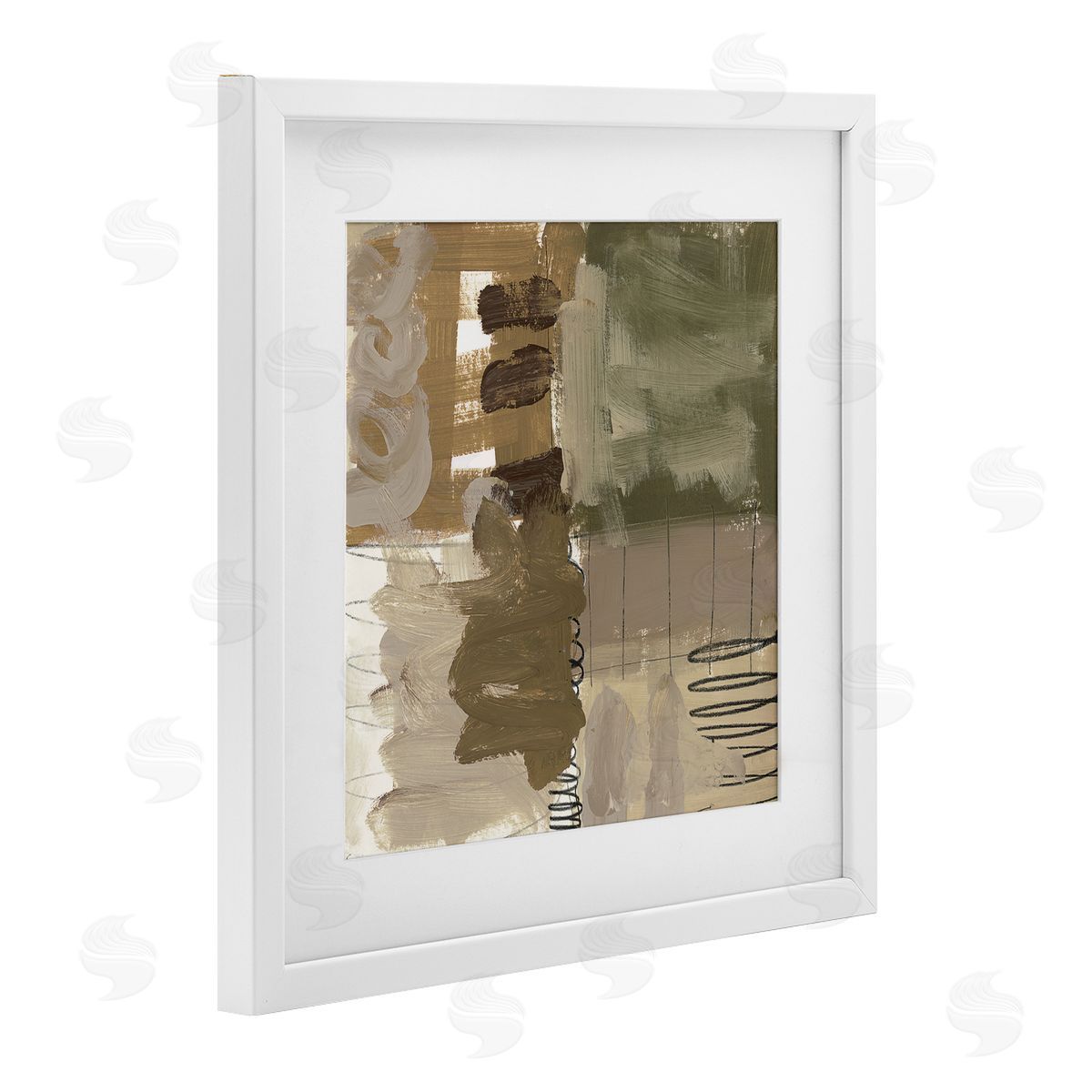 Brent Baker Holiday Express Abstraction Canvas Wall Art Print