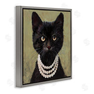Wani Pasion | Elegant Black Cat with Necklace