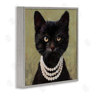 Wani Pasion | Elegant Black Cat with Necklace