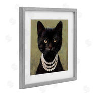 Wani Pasion | Elegant Black Cat with Necklace